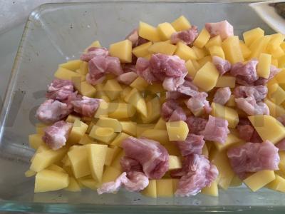 Bulvės su mėsa Žingsnis 4