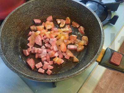 Ryškiaspalvis "Menininko omletas" Žingsnis 1