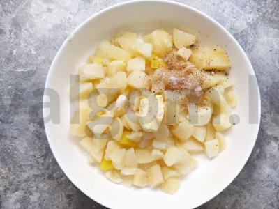 Švelni bulvių košė su česnakais Žingsnis 2
