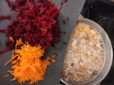 Vegetariška burokėlių sriuba "Sveikata" Žingsnis 8