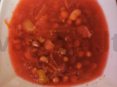 Vegetariška burokėlių sriuba "Sveikata" pagrindine nuotrauka