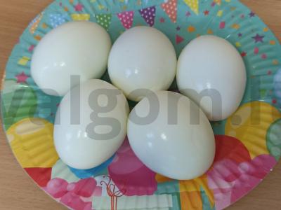 Salotos "Chicken Ryaba" su sūriu ir skrebučiais Žingsnis 6