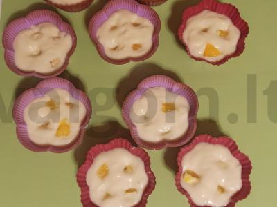 Oranžiniai keksiukai Žingsnis 4