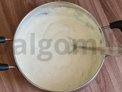 Mamos kefyro blynų receptas Žingsnis 1