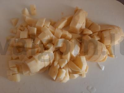 Bulvių troškinys su malta mėsa Žingsnis 5