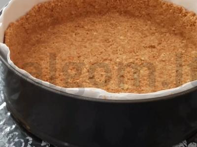 Skanus Banoffee pyragas. Žingsnis 1