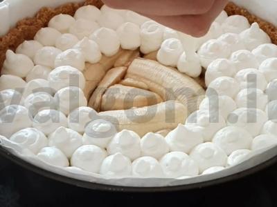 Skanus Banoffee pyragas. Žingsnis 4