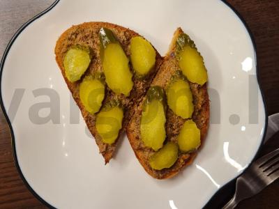 Žąsų paštetas su daržovėmis pagrindine nuotrauka