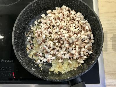 Ryžių paplotėliai su grybais Žingsnis 2
