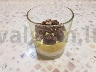Desertas su varške ir bananais Žingsnis 5