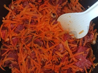 Ryžiai su jautiena multicooker Žingsnis 5