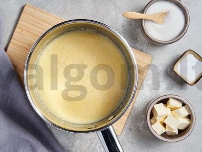 Kukurūzų košė su pienu 1% Žingsnis 1