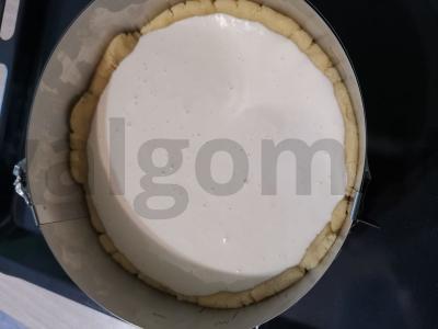 Grietinė ant smėlio tešlos Žingsnis 5