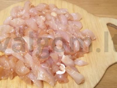 Įdaryti grybai "Po kepurėle" Žingsnis 2