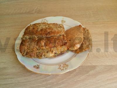 Naminė kiaulienos nugarinė pagrindine nuotrauka