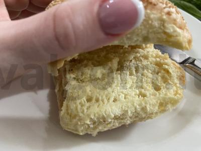 Sumuštinis su špinatais, kiaušiniu ir kumpiu Žingsnis 5