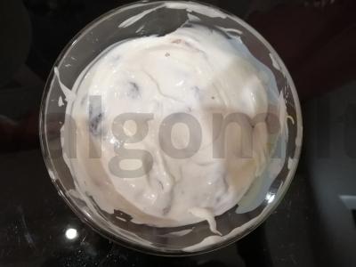 Slyvų desertas Žingsnis 4