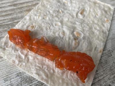 Kepti suktinukai su raudona žuvimi Žingsnis 4