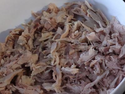 Sovietinės salotos "Stoličnyj" Žingsnis 1