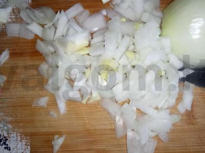 Mėsos monokotletas su prieskoniais Žingsnis 1