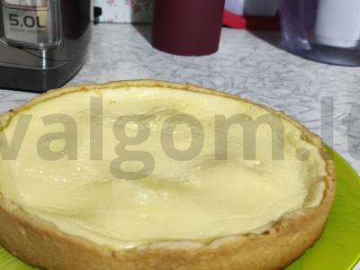 Sūrio pyragas su minkšta varške pagrindine nuotrauka