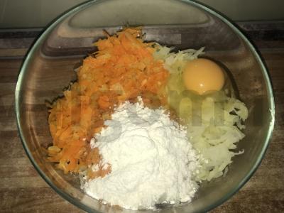 Tinkami kopūstų paplotėliai Žingsnis 4