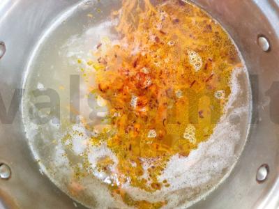 Širdinga kalakutienos ir žaliųjų žirnelių sriuba Žingsnis 3