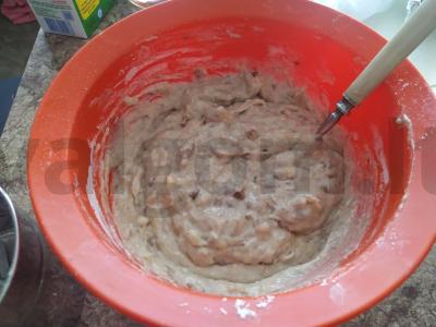Bananų keksiukai su šokoladu Žingsnis 6