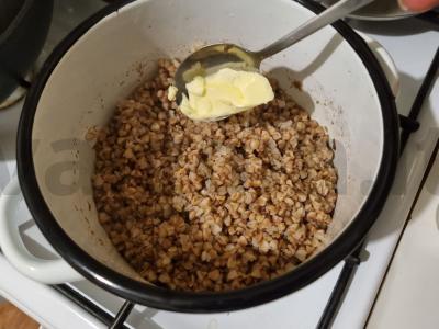 Sūrio pyragas grikiai Žingsnis 1