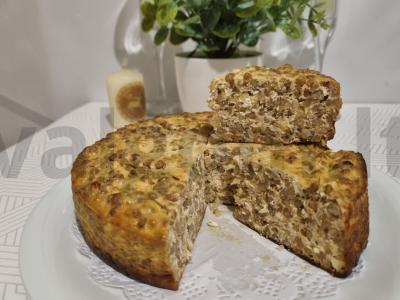 Sūrio pyragas grikiai pagrindine nuotrauka