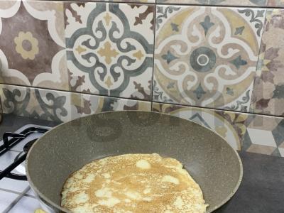 Blyneliai be kiaušinių Žingsnis 2