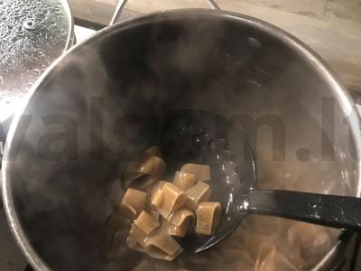 Makaronai su grybais grietinėlės padaže Žingsnis 3