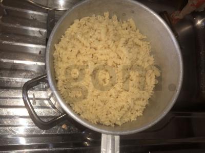Makaronai su troškiniu Žingsnis 6