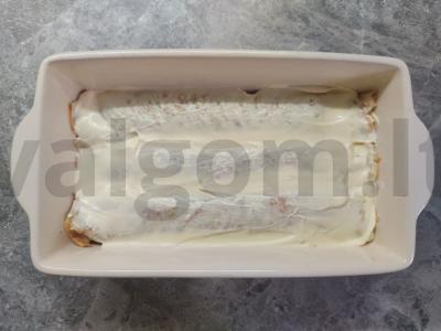 Blyneliai su vištiena ir grybais Žingsnis 3