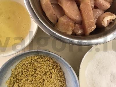 Vištienos PP juostelės Žingsnis 2