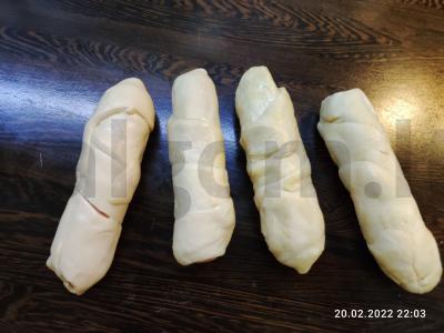 Dešrelės be mielių tešloje Žingsnis 2