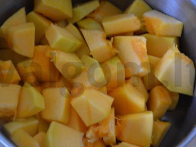 Saulėtos moliūgų paplotėliai Žingsnis 1