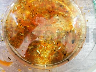 Ant grotelių keptas kiaulienos šnicelis Žingsnis 2