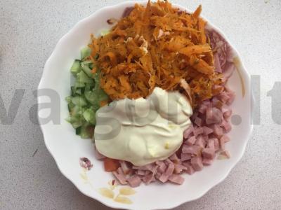 Korėjietiškų morkų tartaletės Žingsnis 2