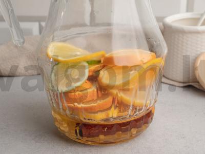 Citrusinis limonadas su mandarinais ir citrina Žingsnis 3