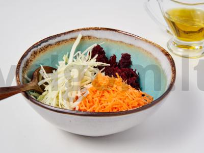 Greitos dietinės salotos Žingsnis 2