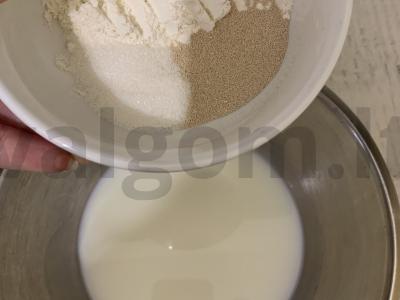 "Sultana" koldūnai Žingsnis 1