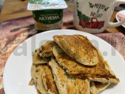 Bananiniai blyneliai per 15 minučių pagrindine nuotrauka