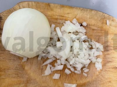 Makaronai su flotsam stiliaus troškiniu Žingsnis 1