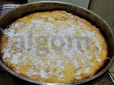 Varškės apkepas su manų kruopomis pagal mamos receptą pagrindine nuotrauka