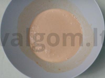 Kepti žiediniai kopūstai ir brokoliai su sūrio plutele Žingsnis 1