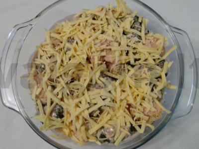 Kepti žiediniai kopūstai ir brokoliai su sūrio plutele Žingsnis 2