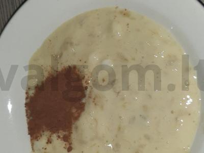 Zebro keksiukai su minkšta varške ir bananais Žingsnis 5