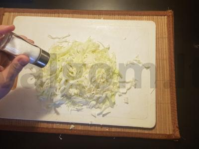 Kaimiškos krabų salotos Žingsnis 2