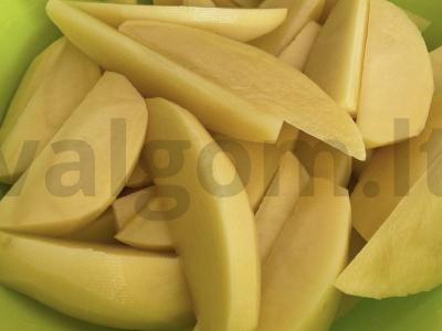 Kaimiškos bulvės "Airy" Žingsnis 2